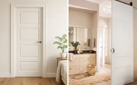 Adiós a las puertas blancas: esta es la nueva tendencia para 2026 Adiós a las puertas blancas: esta es la nueva tendencia para 2026