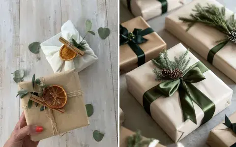 Navidad 2025: adiós a los regalos con papel, el método que arrasó en Pinterest