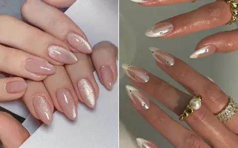 Uñas de fiesta: diseños con brillo, elegantes y perfectos para los eventos de fin de año Uñas de fiesta: diseños con brillo, elegantes y perfectos para los eventos de fin de año
