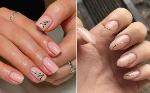 Diseños de uñas navideños fáciles y rápidos para hacerte en casa