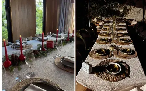 Los mejores detalles que dejaron las mesas navideñas de los famosos en 2025 Los mejores detalles que dejaron las mesas navideñas de los famosos en 2025