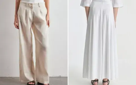 Tendencias que marcan el verano 2026: los mejores pantalones y polleras de lino