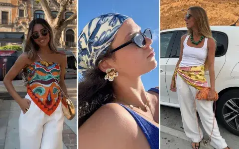 Pañuelos: el accesorio tendencia que vas a querer sumar sí o sí en el verano 2026 Pañuelos: el accesorio tendencia que vas a querer sumar sí o sí en el verano 2026