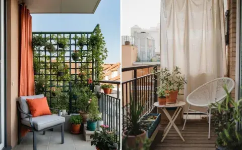 Adiós a los balcones expuestos: 6 trucos para tu balcón de alquiler sin perforar
