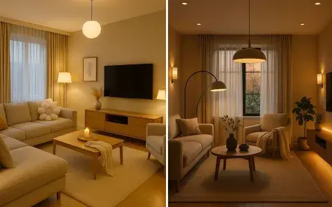 Departamentos pequeños: qué tipo de iluminación elegir para ampliar los espacios Departamentos pequeños: qué tipo de iluminación elegir para ampliar los espacios