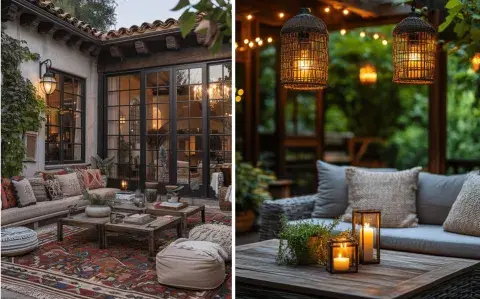 Iluminación exterior sin instalación: cómo crear clima en patios urbanos Iluminación exterior sin instalación: cómo crear clima en patios urbanos