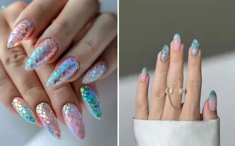 Uñas sirena o mermaid nails: cómo llevar la manicura tendencia del verano