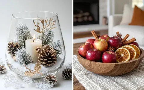 Navidad 2025: centros de mesa minimalistas que se arman con lo que ya tenés en casa Navidad 2025: centros de mesa minimalistas que se arman con lo que ya tenés en casa