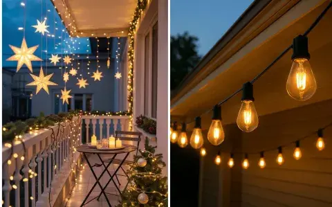 Guirnaldas para exteriores: cómo iluminar tus fiestas con estilo y seguridad Guirnaldas para exteriores: cómo iluminar tus fiestas con estilo y seguridad