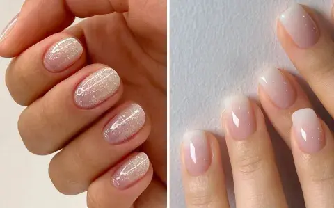 Uñas de cristal: así es la manicura brillante más discreta y elegante