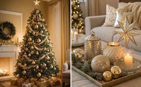 Adiós a las adornos dorados: esta es la tendencia elegante para esta Navidad 2025