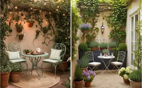 Patios chicos con estética europea: inspiración en París, Barcelona y Lisboa Patios chicos con estética europea: inspiración en París, Barcelona y Lisboa