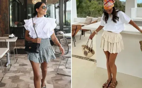 Faldas de verano: las opciones cómodas y frescas para estar canchera