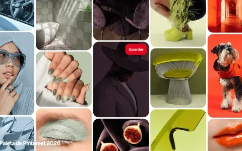 Del celeste fresco al coral intenso: los colores que van a marcar el 2026, según Pinterest