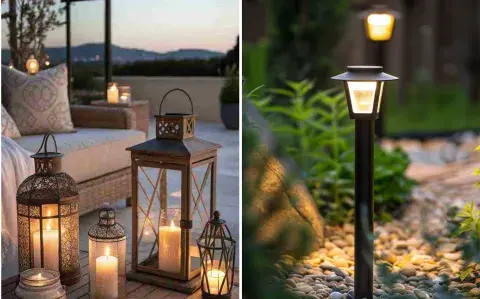 Lámparas para exteriores: 5 ideas para iluminar tu patio o terraza Lámparas para exteriores: 5 ideas para iluminar tu patio o terraza
