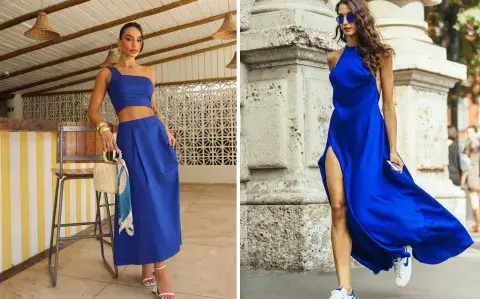 Alerta tendencia 2026: el azul cobalto se impone como uno de los tonos de la temporada