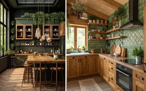Por qué el verde es ideal para la cocina según el Feng Shui 