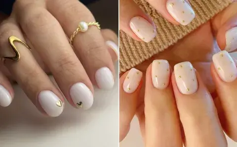 Uñas blancas decoradas: la manicuría perfecta para el verano Uñas blancas decoradas: la manicuría perfecta para el verano