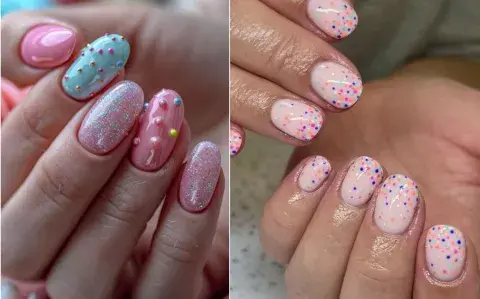 Candy nails: la manicura dulce que se convierte en la favorita del verano