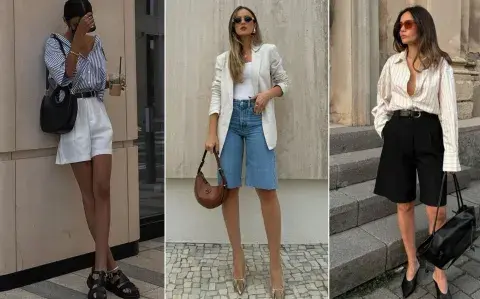 5 looks con bermudas para la oficina: la tendencia de moda más cómoda para combatir el calor