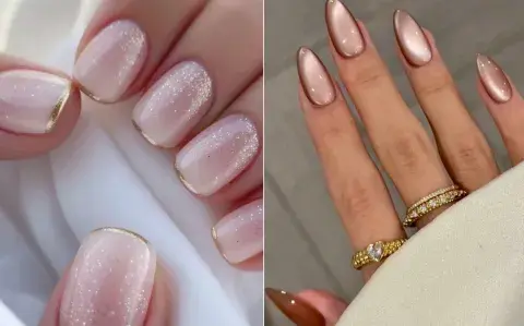 Uñas sparkling princess: la manicuría más delicada que va con todo