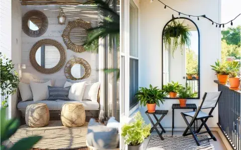 Adiós a tu balcón aburrido: 5 ideas para decorarlo y que parezca más grande