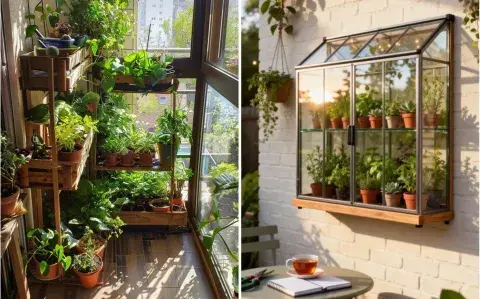 Microinvernaderos en balcones: cómo cultivar todo el año en pocos metros Microinvernaderos en balcones: cómo cultivar todo el año en pocos metros