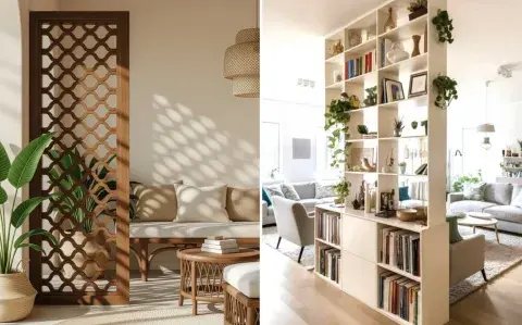 Adiós al living abierto: 5 formas de separar sin cerrar y ganar estilo