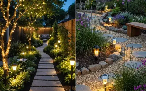 Lámparas solares para jardín: cómo crear un ambiente exterior sin gastar de más