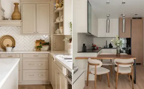 Cocinas con onda: cómo remodelar con poco presupuesto tu departamento alquilado