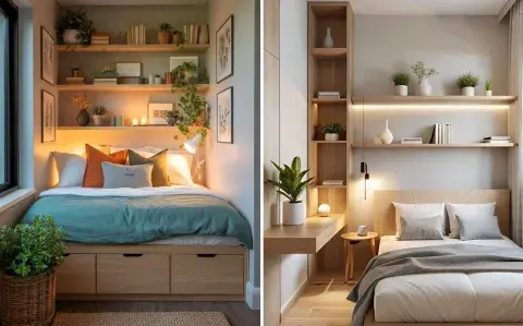 Dormitorios mini, soluciones maxi: cómo ganar espacio sin ampliar metros Dormitorios mini, soluciones maxi: cómo ganar espacio sin ampliar metros