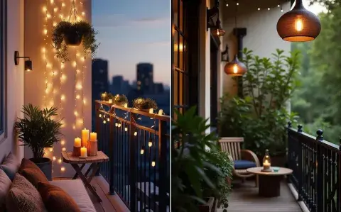 Lámparas para el balcón: las mejores opciones para iluminar espacios exteriores