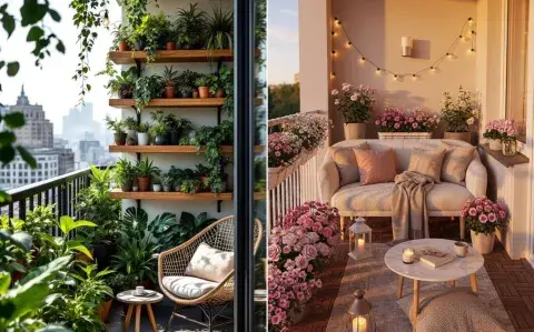 El balcón multifunción: cómo transformarlo en living, jardín o mini comedor El balcón multifunción: cómo transformarlo en living, jardín o mini comedor