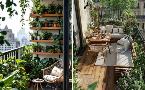 Balcones verdes: cómo crear un pequeño oasis en la ciudad