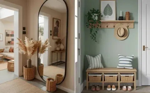 Sin obra: cómo mejorar la entrada de tu casa o departamento con recursos simples Sin obra: cómo mejorar la entrada de tu casa o departamento con recursos simples