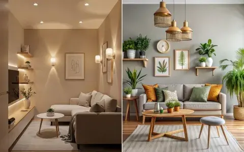 Ni pintura ni obra: 5 formas de renovar tu living en una tarde