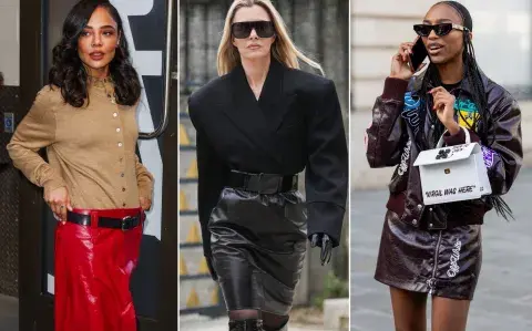 Ni de cuero ni de jean: esta es la falda que será tendencia fuerte en 2026