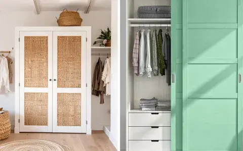 Adiós al ropero con puertas: la tendencia que gana espacio y funcionalidad en el dormitorio