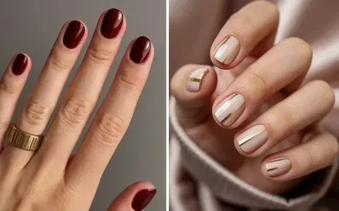 Manicuras elegantes para uñas cortas en otoño: ideas simples que estilizan