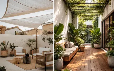 Patios de otoño: 5 ideas para techar y proteger tus plantas