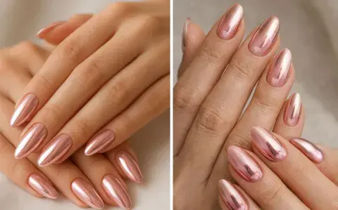 Chrome nails: la manicura futurista y versátil que dominará las tendencias de 2026