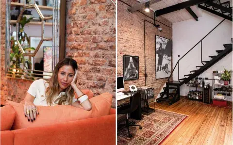 Tupi Saravia abre las puertas de su PH de Saavedra