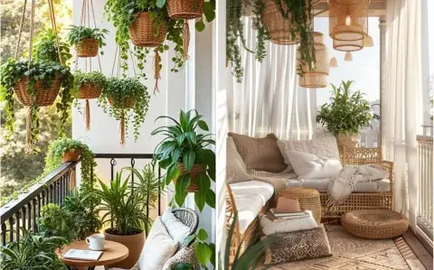 Sin inversión grande: cómo lograr un balcón más privado y acogedor