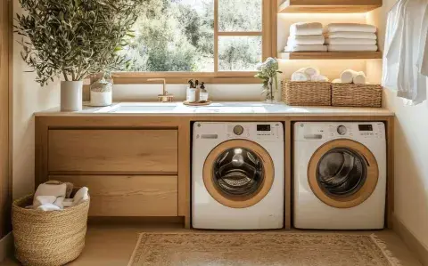 Durante años relegado a un espacio meramente funcional, el lavadero empieza a ganar protagonismo en la casa