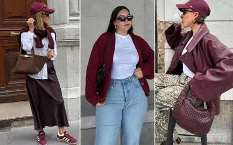 El borgoña es uno de los colores del año: ¿cómo usarlo y combinarlo? El borgoña es uno de los colores del año: ¿cómo usarlo y combinarlo?