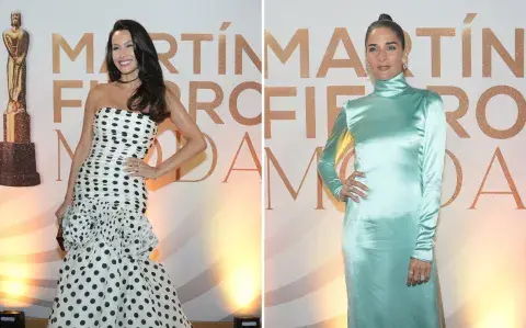 Alfombra roja y glamour: los mejores looks en los Martín Fierro de la Moda 2026