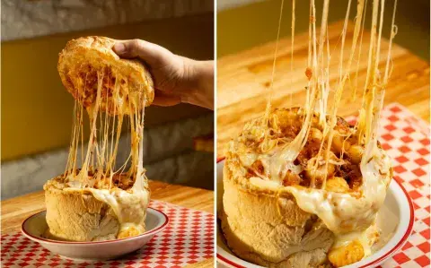 29, Día de los ñoquis: la receta de volcán de ñoquis más famosa de CABA