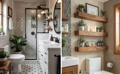 Adiós a los baños sin plantas: qué especies elegir y cómo integrarlas con estilo Adiós a los baños sin plantas: qué especies elegir y cómo integrarlas con estilo