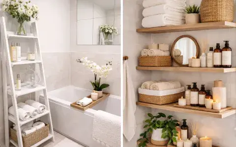 Las cremas desordenadas no van más: el truco para ordenar tu baño 