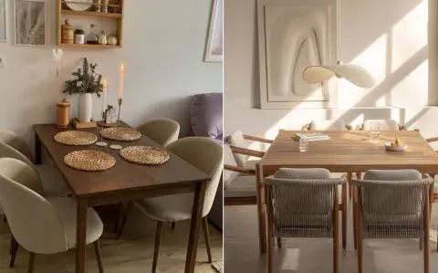 Adiós a la mesa cuadrada en el comedor: esta es la tendencia de 2026 Adiós a la mesa cuadrada en el comedor: esta es la tendencia de 2026